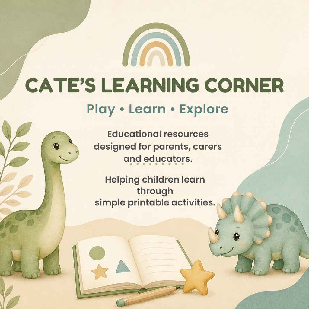 Dinosaur Numbers 1–10 Activity Book (Ages 2+)